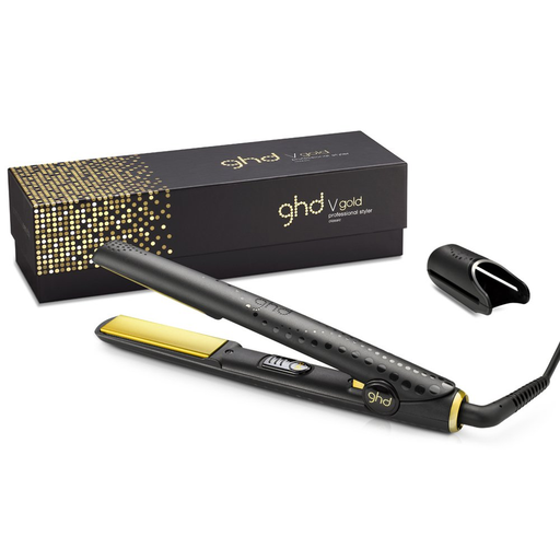 GHD v gold hair straightener